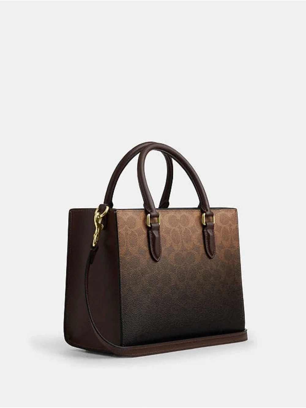 Coach leather brief
